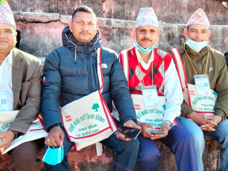 कांग्रेस रुकुम पश्चिमको सातौं अधिवेशनमा देखिएका केही राेचक दृश्य